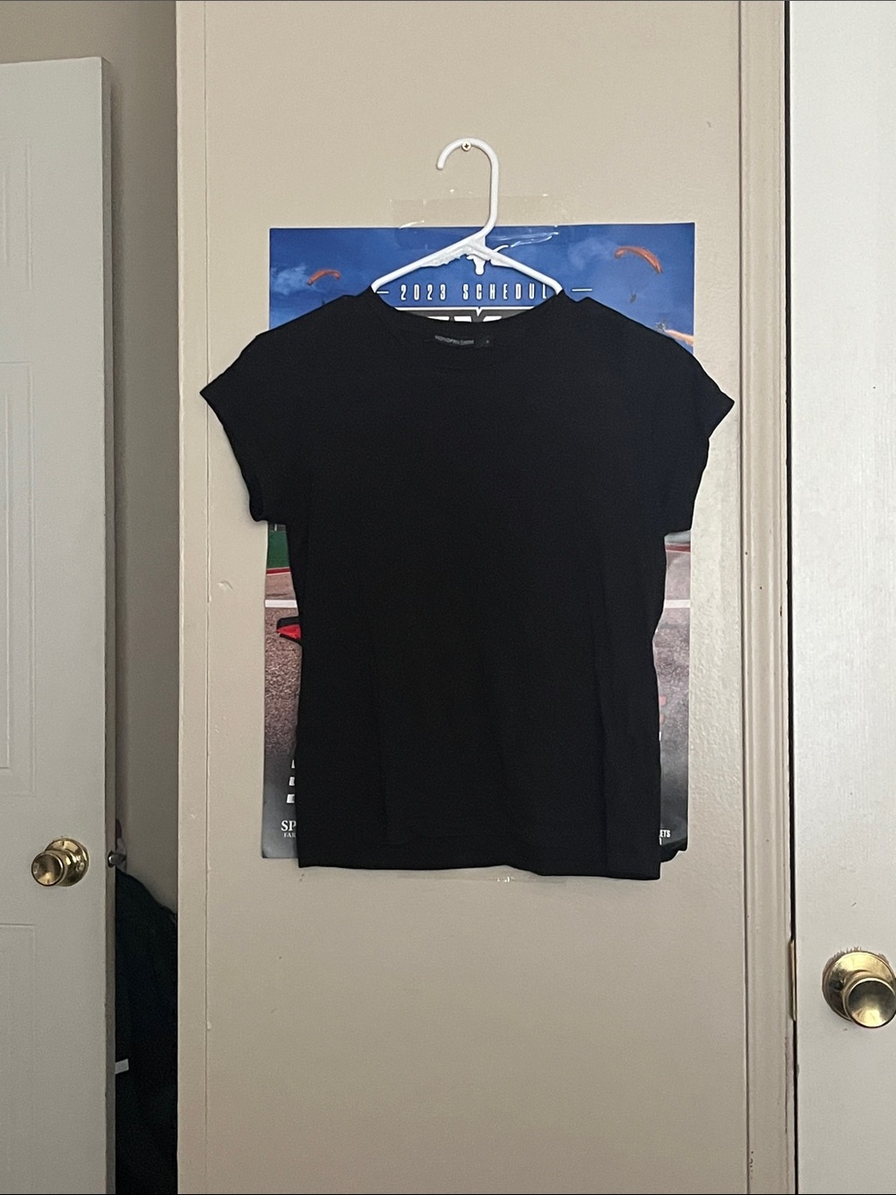 Essential Women's Black Crew Tee